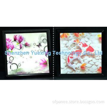Energy Saving 3D LED Panel For House / Airport With Colorfu